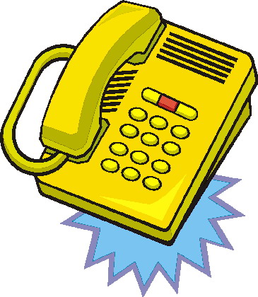 Telephone clip art communication. Phone clipart telephony
