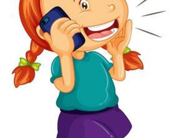 Telephone clipart boy. X free clip art