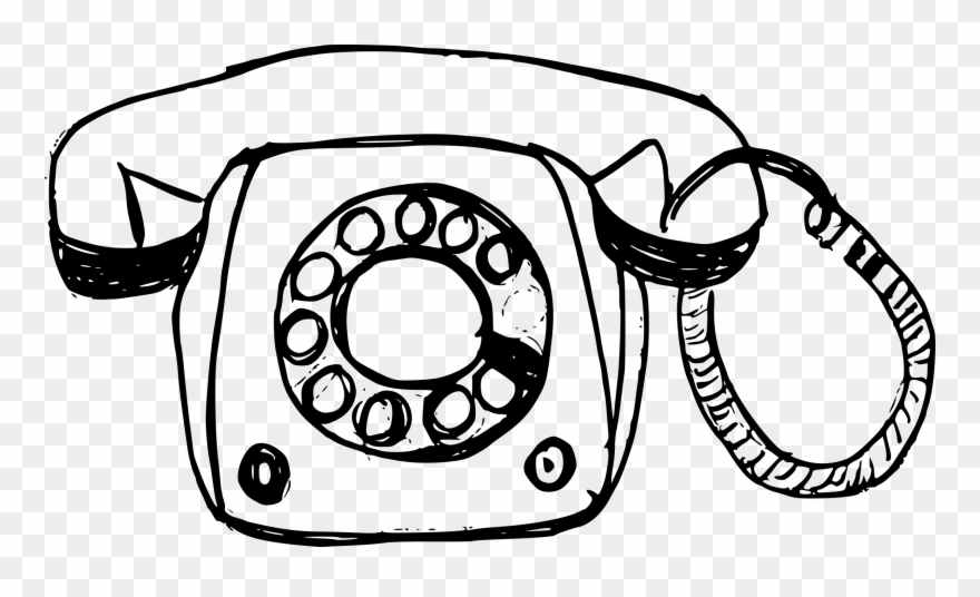 Free download drawing png. Telephone clipart draw
