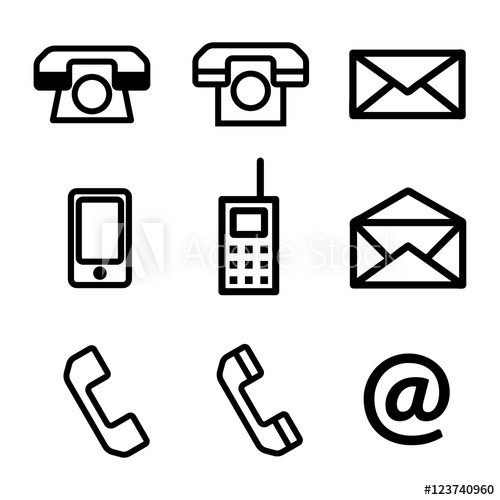 telephone clipart phone email