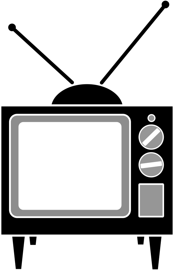Television clipart. Tv free 
