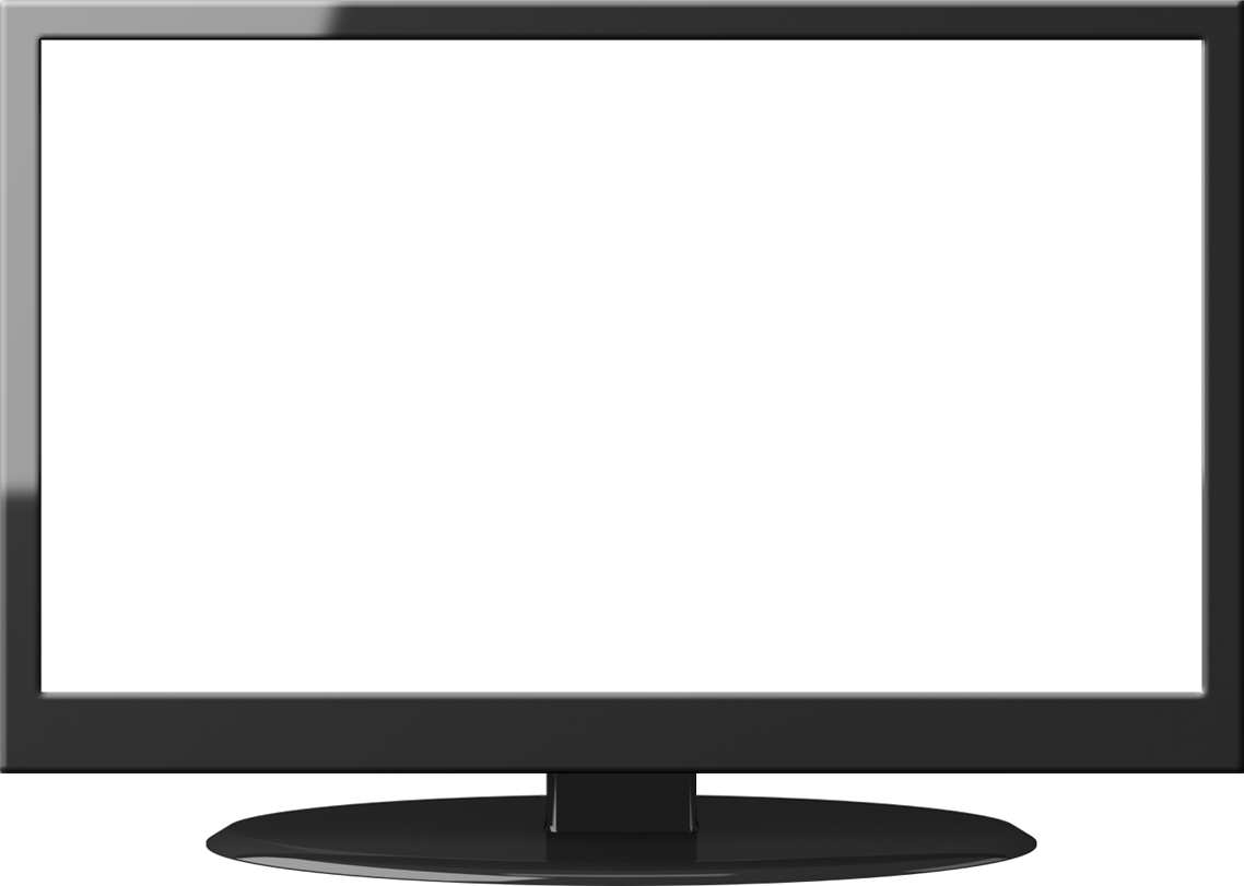television clipart modern tv