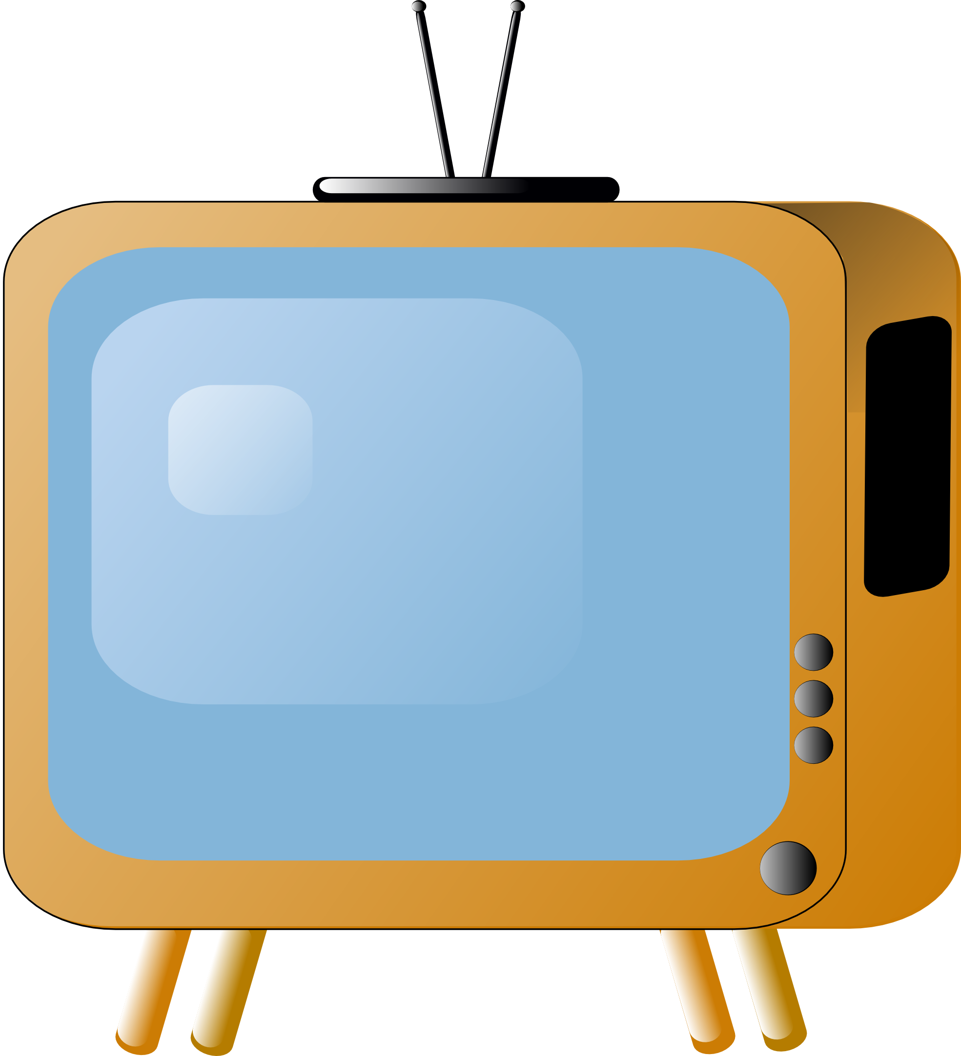 Clip art png download. Television clipart radio
