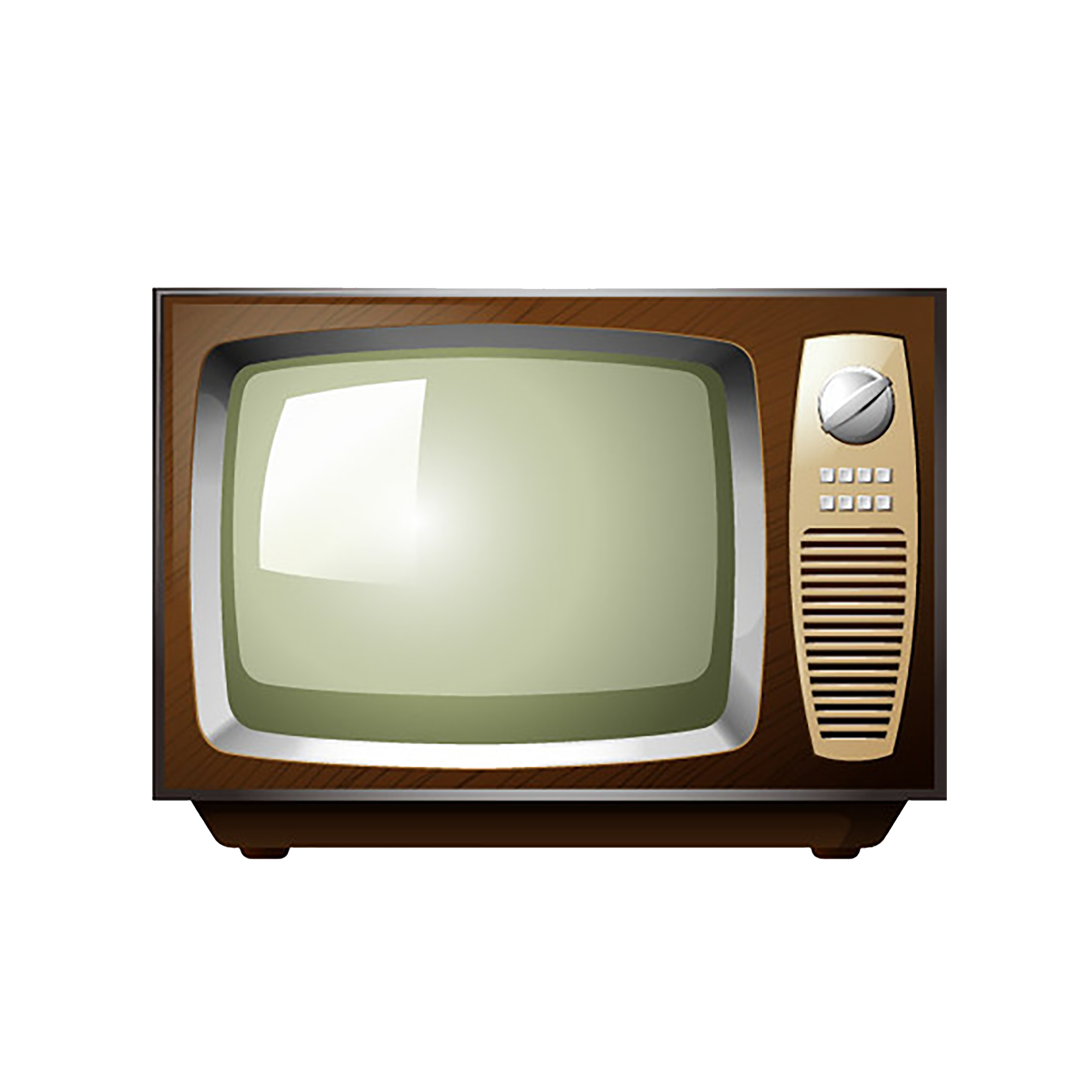 television clipart stock photo