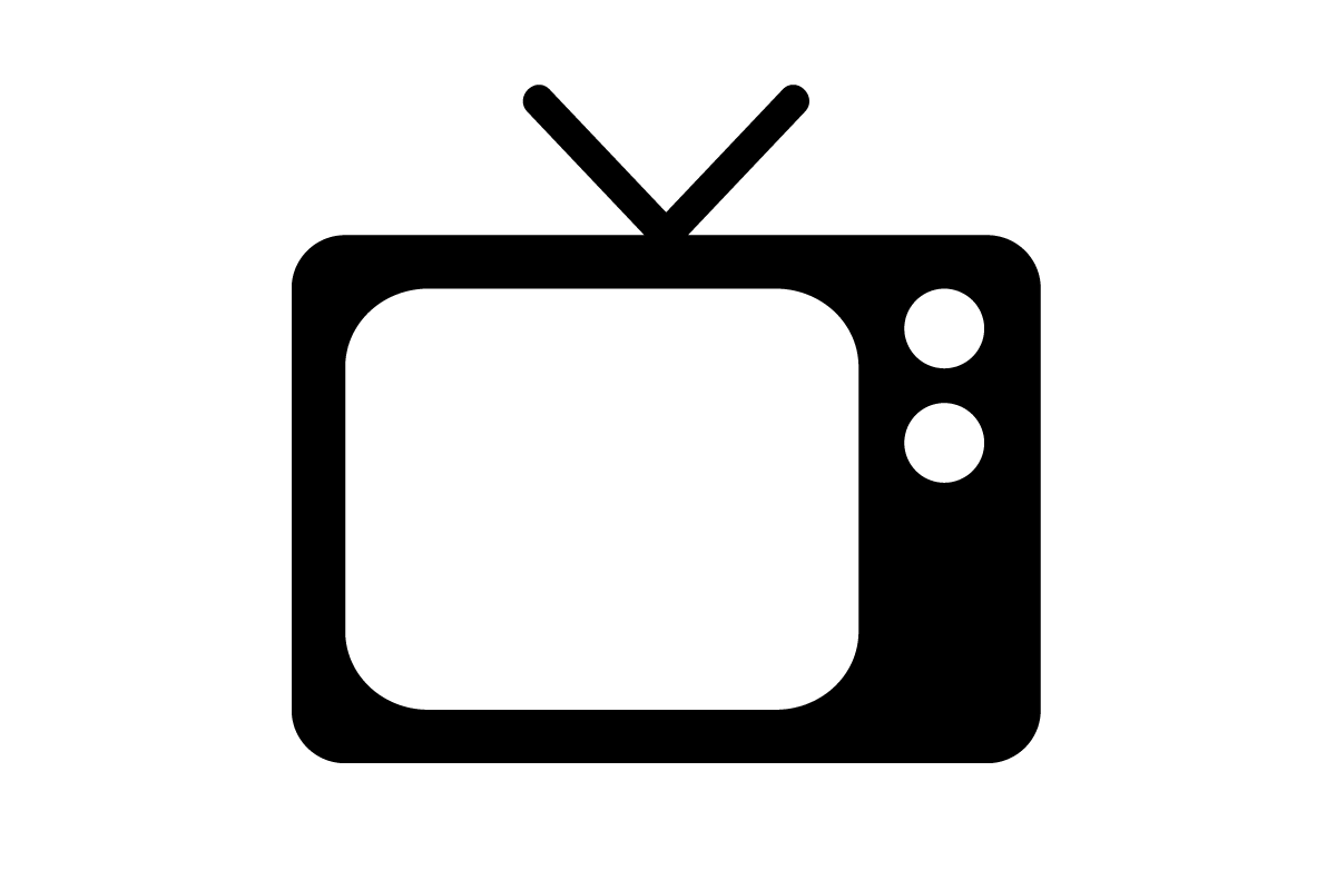 television clipart tv icon