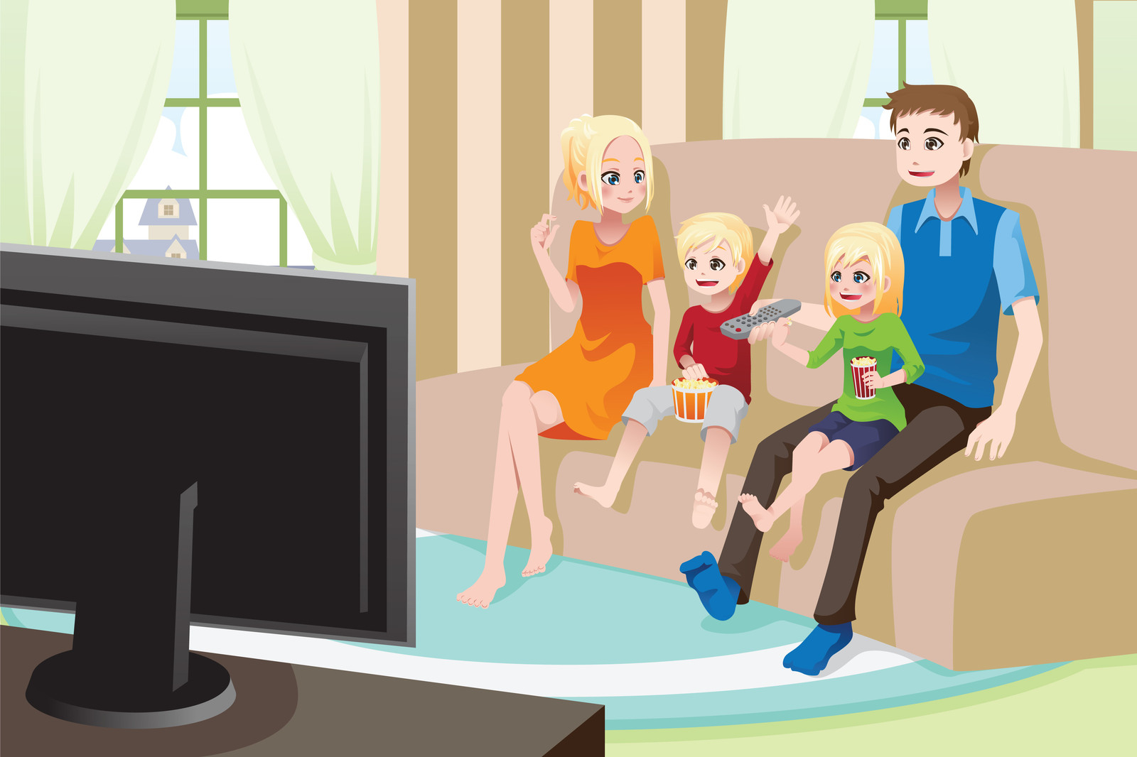 Television clipart tv room. Free cliparts download clip