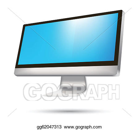 television clipart wide screen