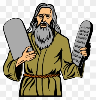 ten commandments clipart blasphemy