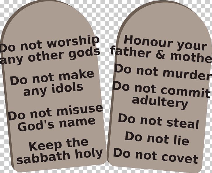ten commandments clipart clip art
