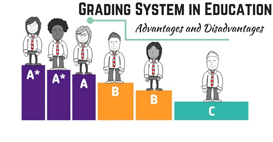 Grading system in education. Test clipart graded work
