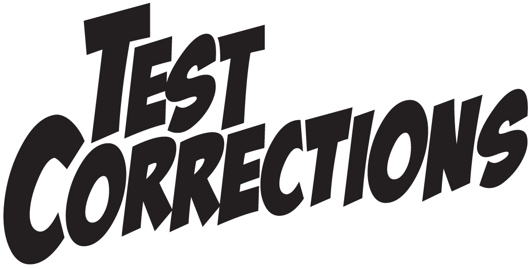 test clipart test correction