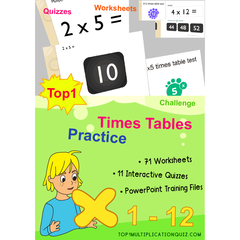 Test clipart times table. Top tables practice materials