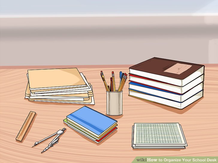 Textbook clipart organized book. How to organize your