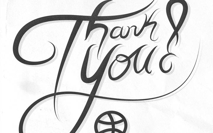 thanks clipart fancy writing