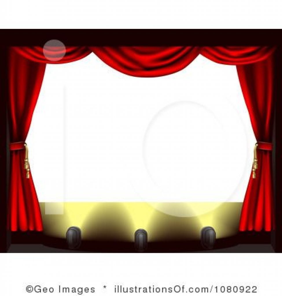 Picture frame throughout. Theatre clipart
