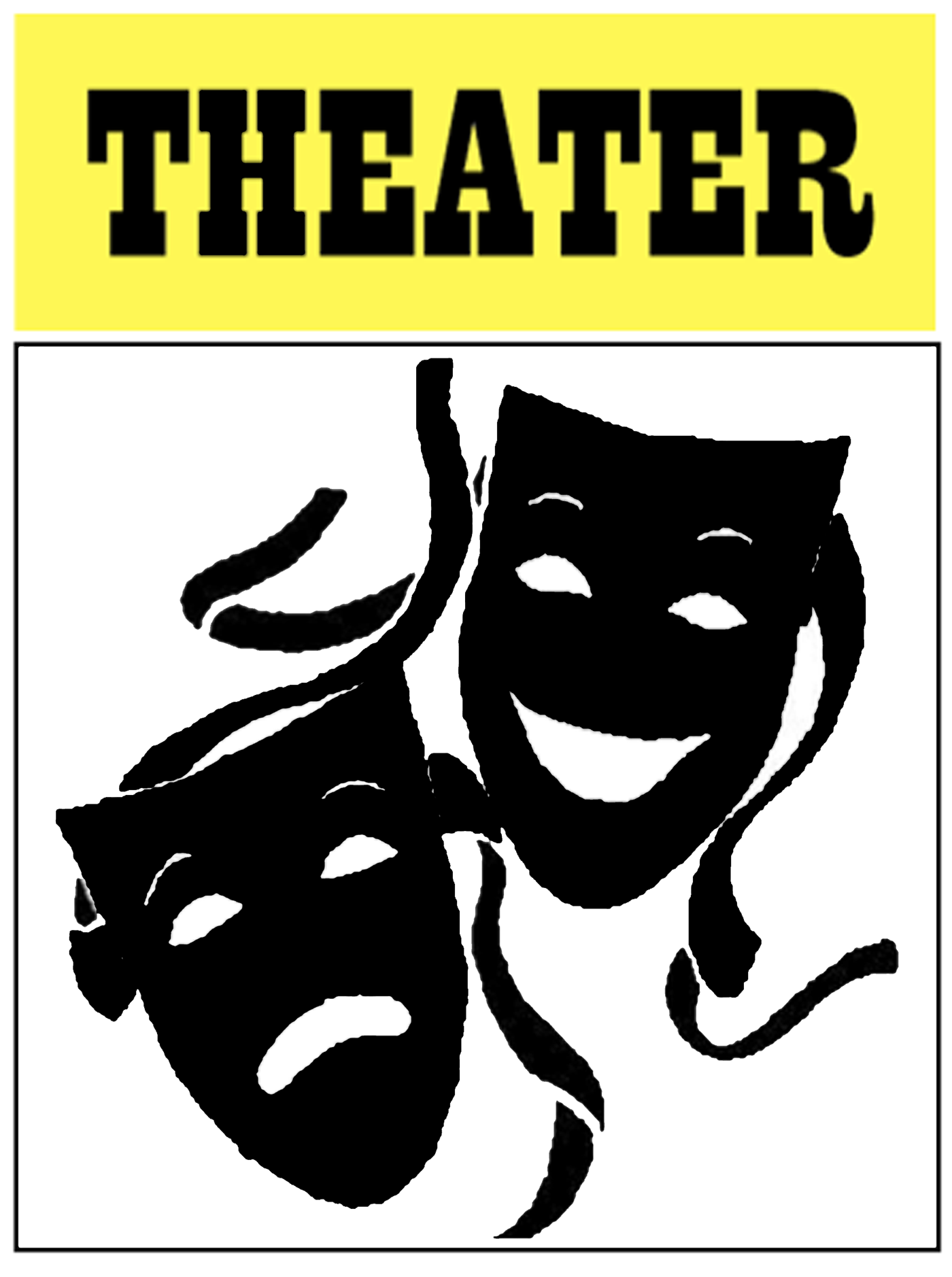 ticket clipart broadway play