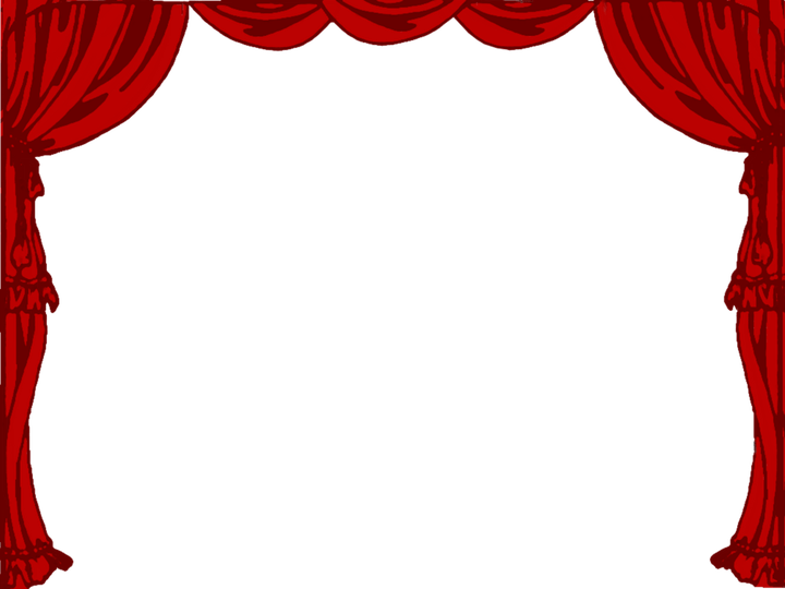 theatre clipart closed curtain