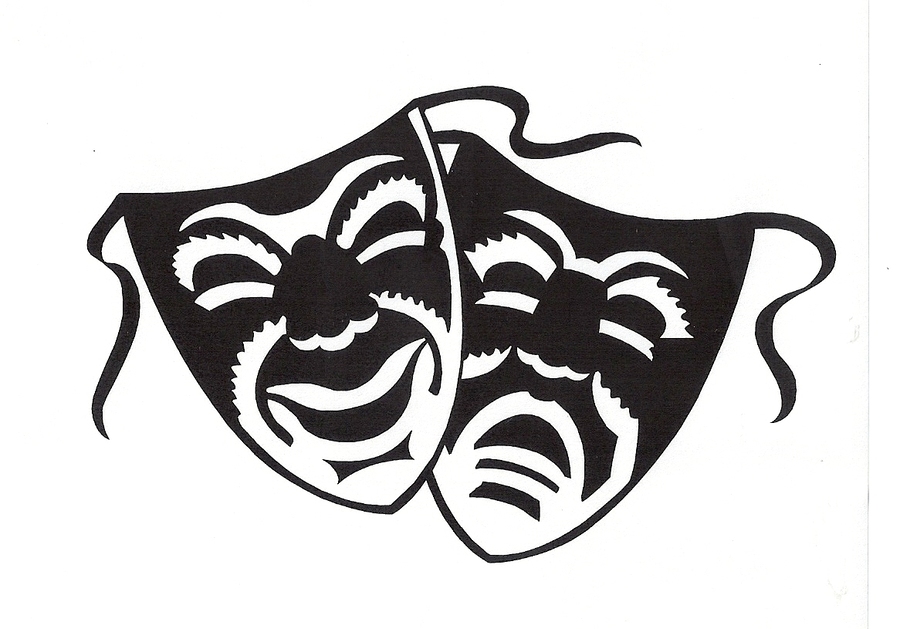 theatre clipart tragedy