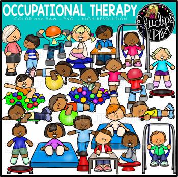 Therapy clipart clip art. Occupational educlips 