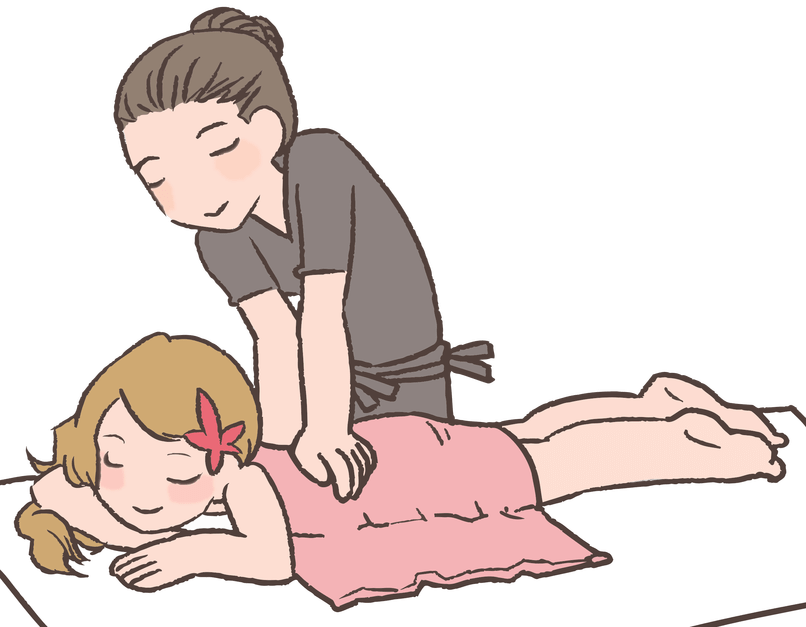 therapy clipart neck massage