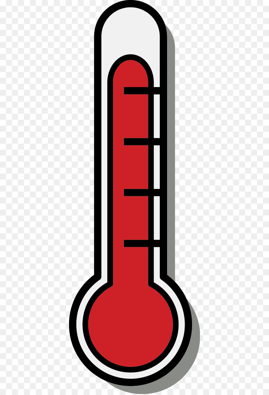 Thermometer clip art. Temperature hot weather cliparts