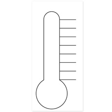 Thermometer clip art. Blank com template comblankthermometertemplate