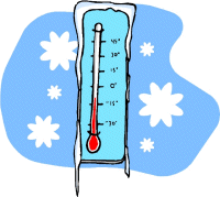 Clipart thermometer cold weather. Frozen clip art panda