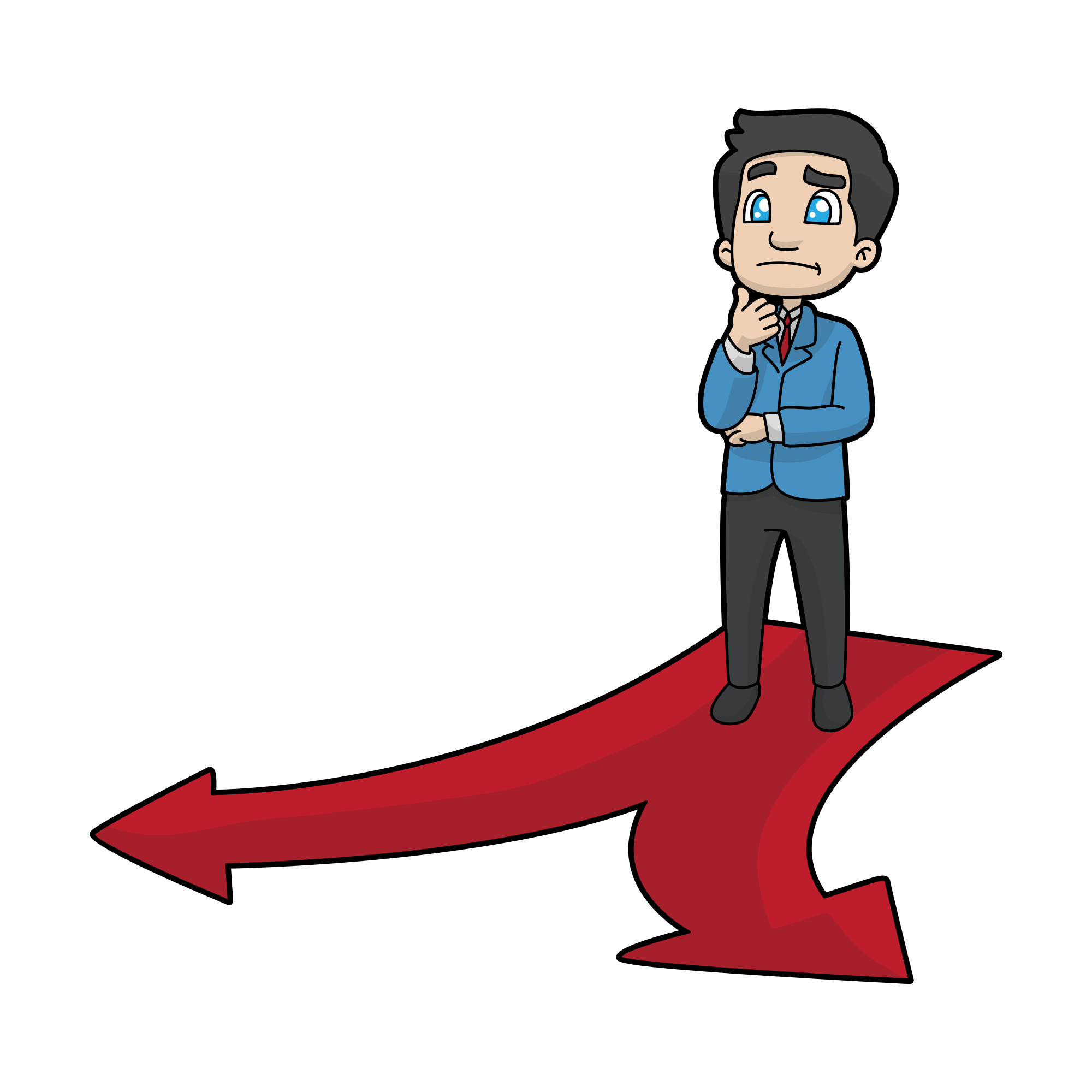 thoughts clipart man character