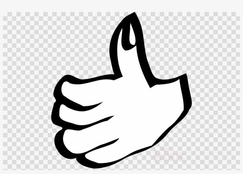 Thumb clipart coloring page. Pages signal clip art