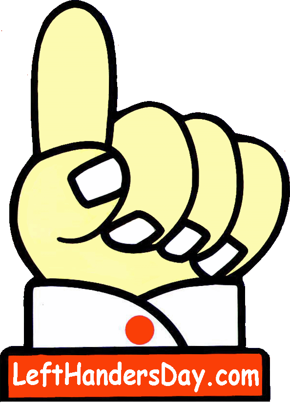 thumb clipart left handed