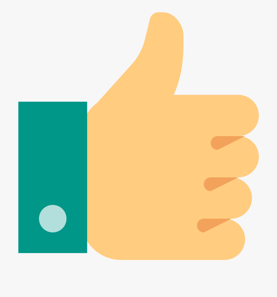 thumb clipart thumbs up icon