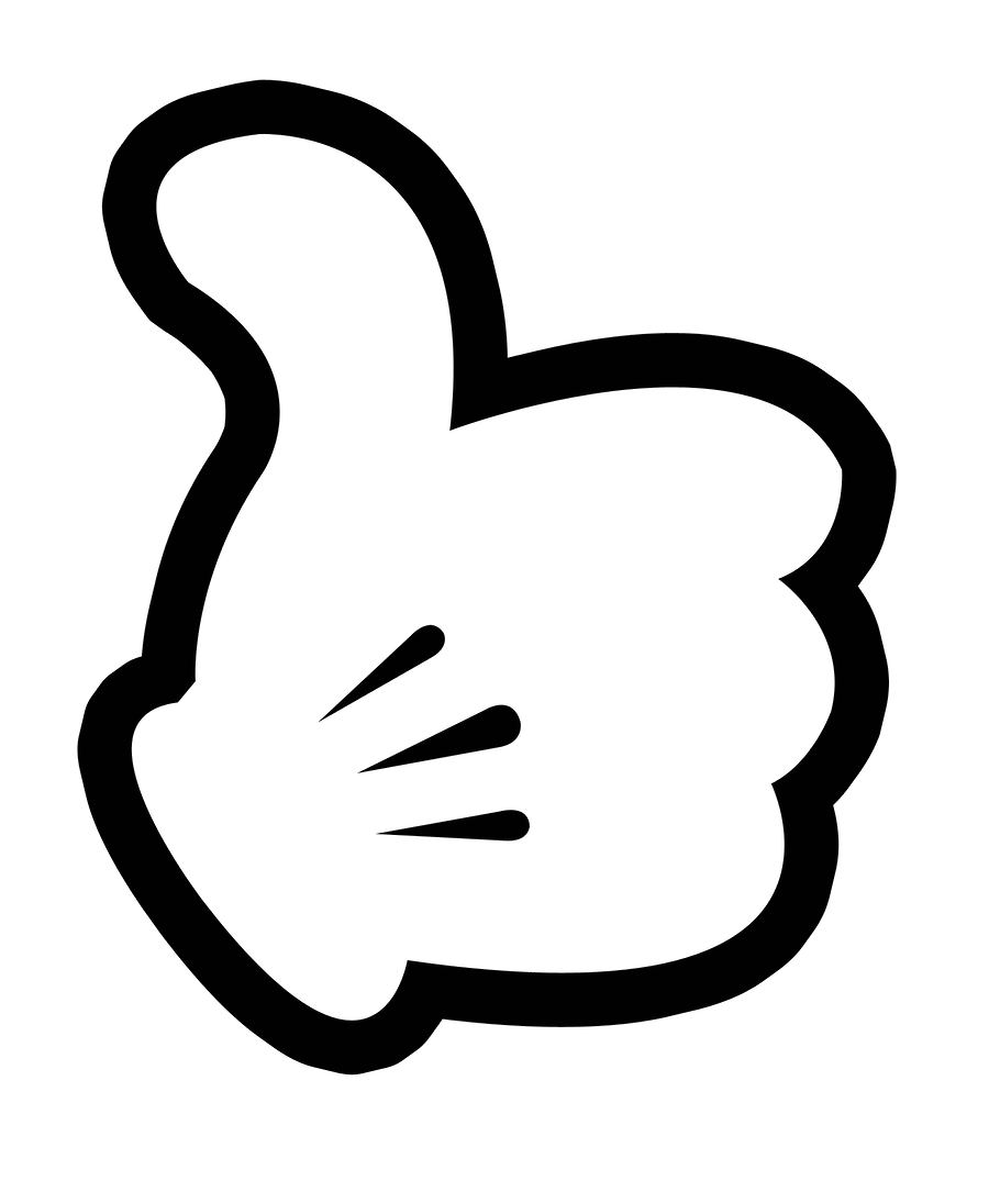 thumb clipart two
