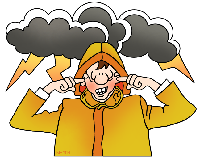 Evaluation clipart decision. Thunder and lightning 