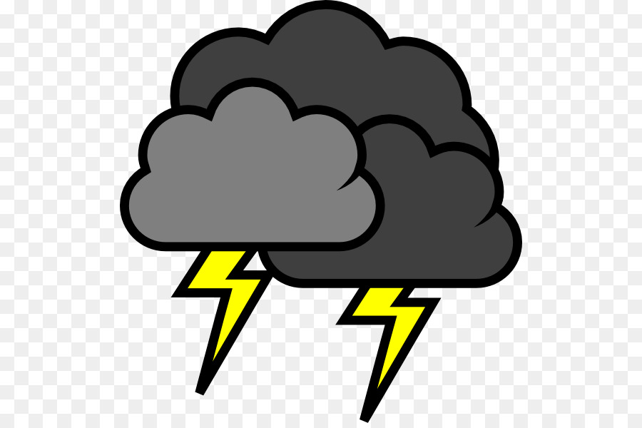 Thunderstorm cloud clip art. Lightning clipart cute