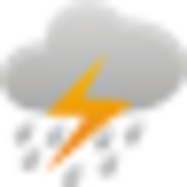 thunderstorm clipart rain thunder