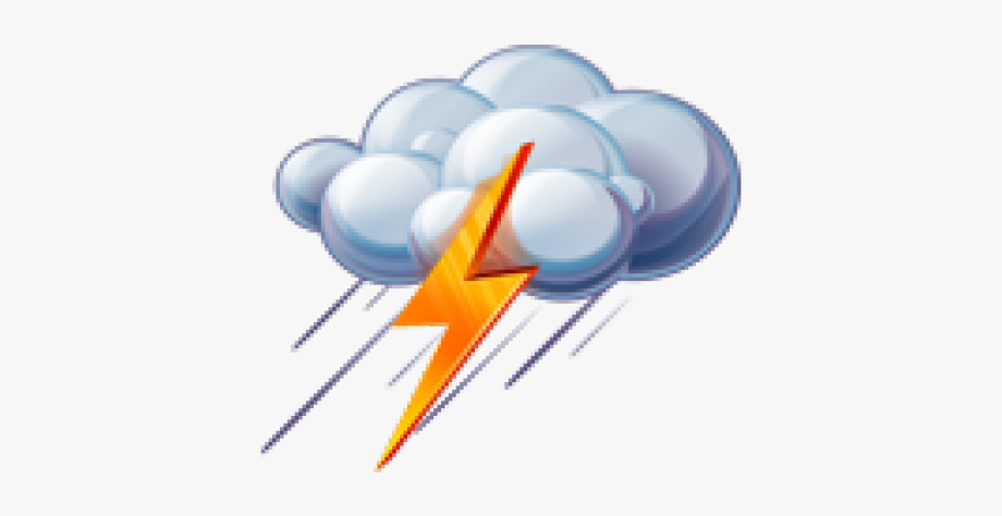 Cloudy with and . Thunderstorm clipart rain thunder