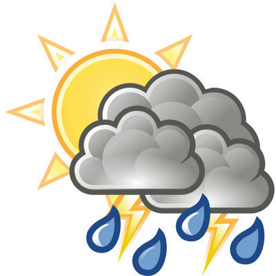 thunderstorm clipart tunder