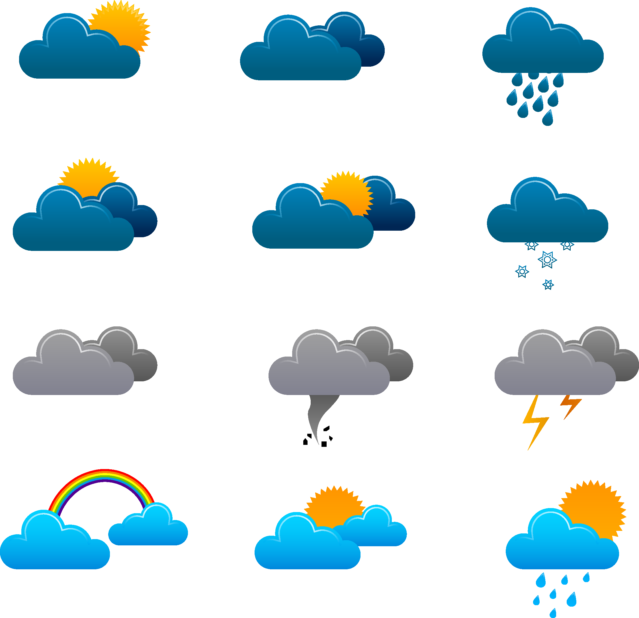 thunderstorm clipart weather report