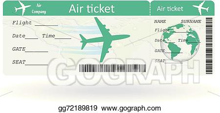 ticket clipart airport ticket