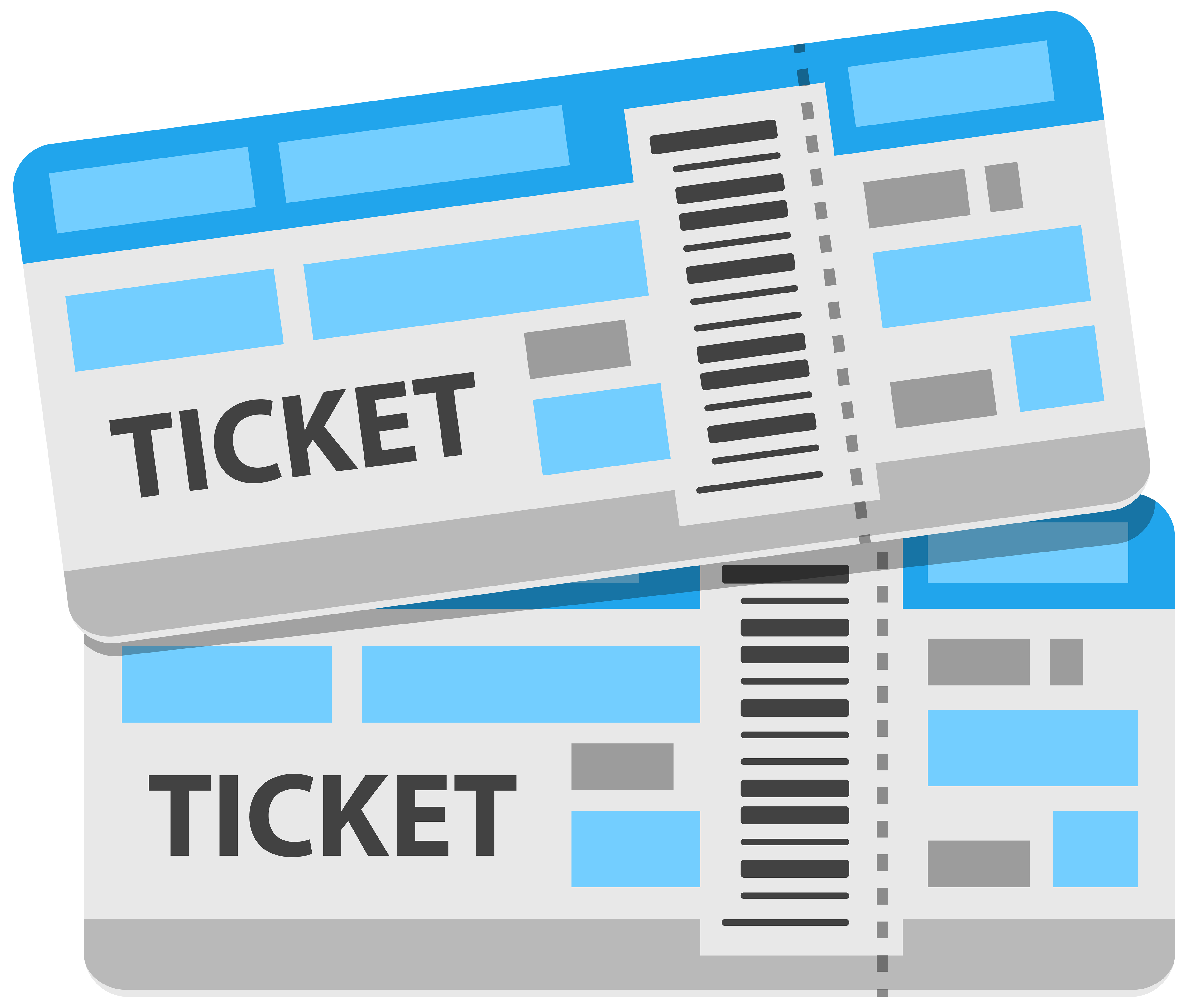 Ticket clipart blue Ticket blue Transparent FREE for download on