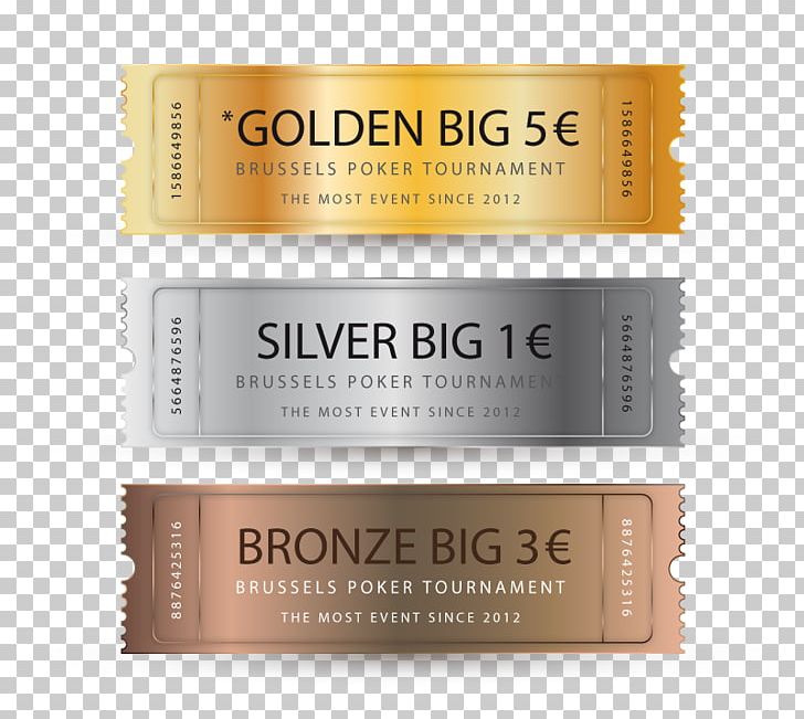 ticket clipart bronze