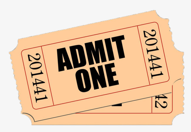 ticket clipart movie ticket