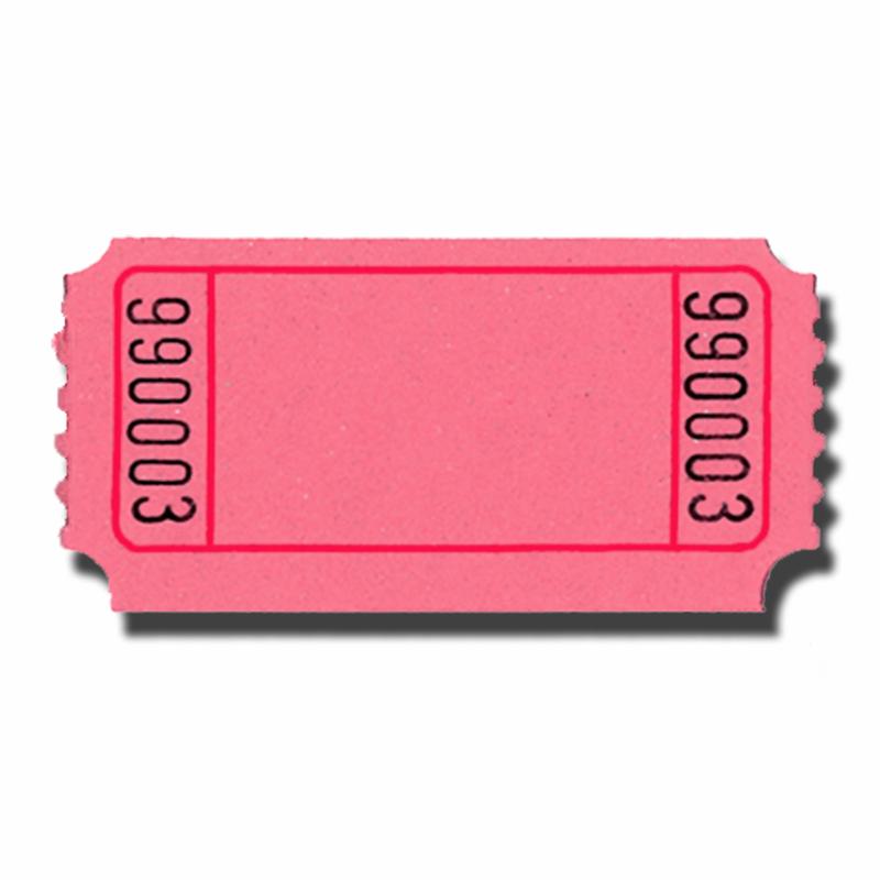 ticket clipart pink ticket