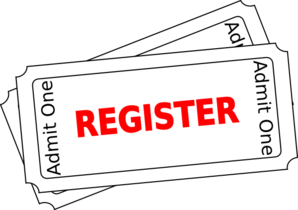 ticket clipart registration