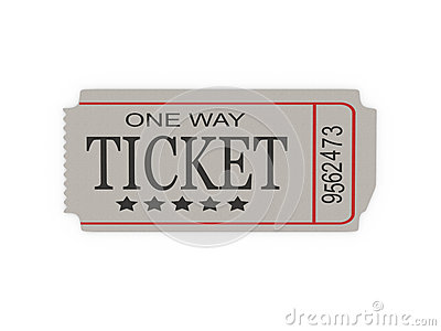 Tickets clipart single. Ticket wiht conceptual text