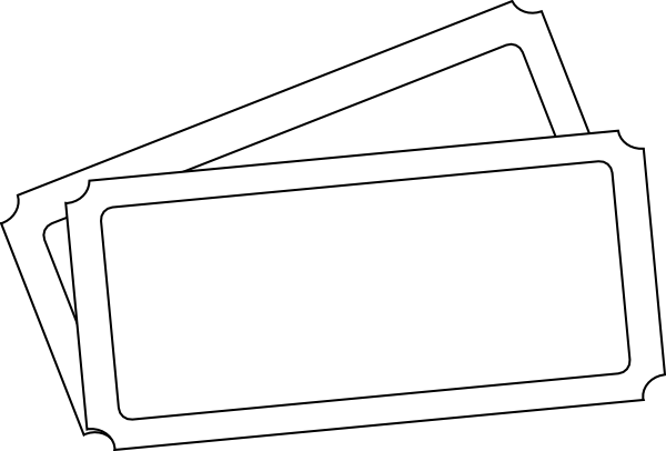 ticket clipart ticket template