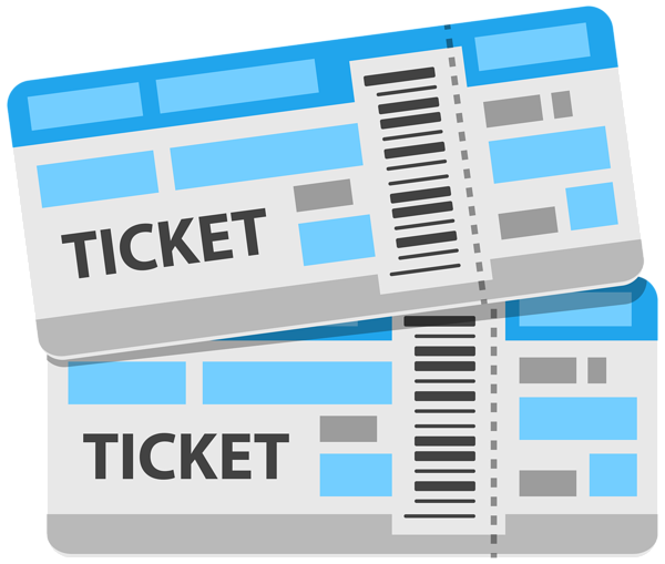 ticket clipart travel ticket