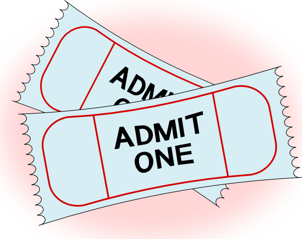 Tickets clipart generic. Ticket clip art library
