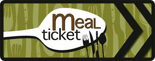 tickets clipart meal