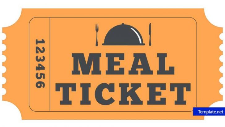 tickets clipart meal